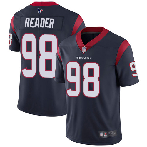 Houston Texans Limited Navy Blue Men D J  Reader Home Jersey NFL Football #98 Vapor Untouchable->houston texans->NFL Jersey